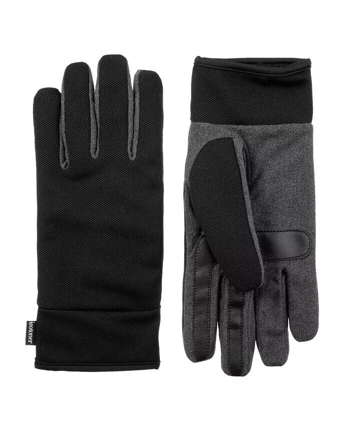 Мужские эластичные перчатки с водоотталкивающей подкладкой Isotoner Signature, черный
Мужские эластичные перчатки с водоотталкивающей подкладкой Isotoner Signature, черный