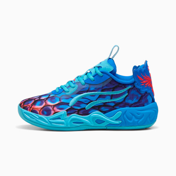 Баскетбольные кроссовки для больших детей Puma X Lamelo Ball Mb.04 Lo Alien Skin, синий
Баскетбольные кроссовки для больших детей Puma X Lamelo Ball Mb.04 Lo Alien Skin, синий