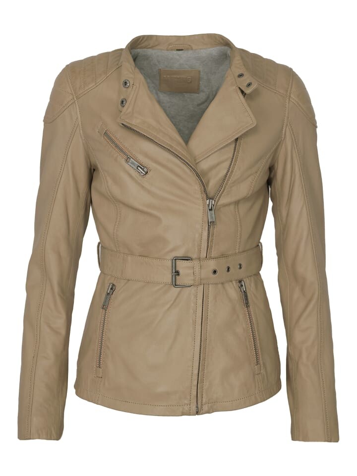 Кожаная куртка Mustang 31021536, бежевый 
Кожаная куртка Mustang 31021536, бежевый
