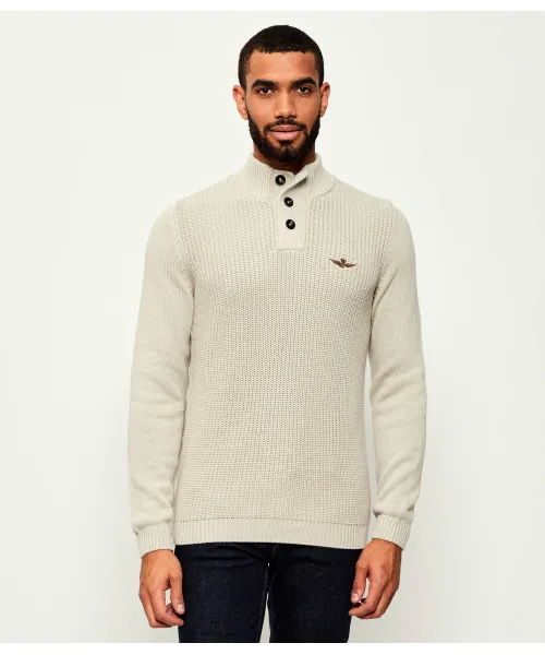 Свитер Regular fit Aeronautica Militare, бежевый
Свитер Regular fit Aeronautica Militare, бежевый