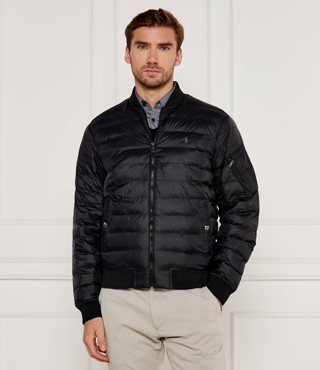 Куртка POLO RALPH LAUREN Regular Fit, черный 
Куртка POLO RALPH LAUREN Regular Fit, черный