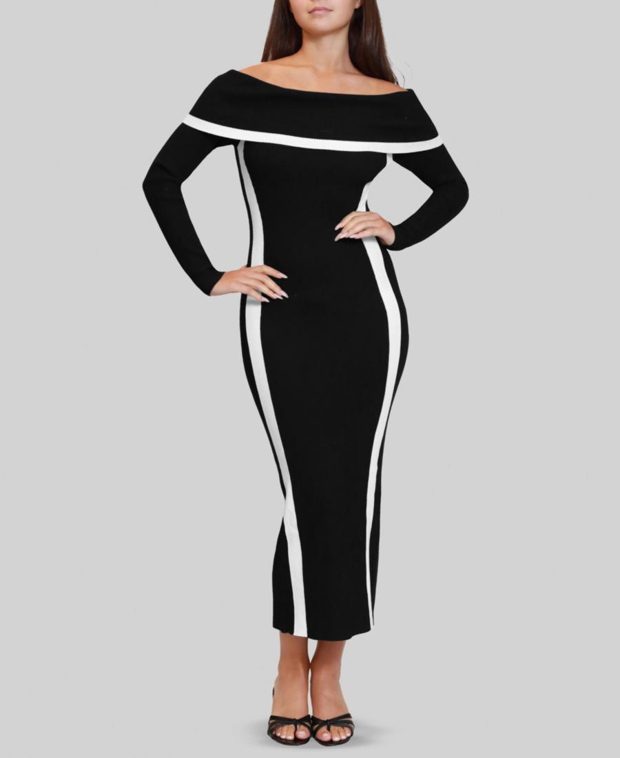 Платье-свитер с открытыми плечами для подростков Dylan Ryan, Black
Платье-свитер с открытыми плечами для подростков Dylan Ryan, Black