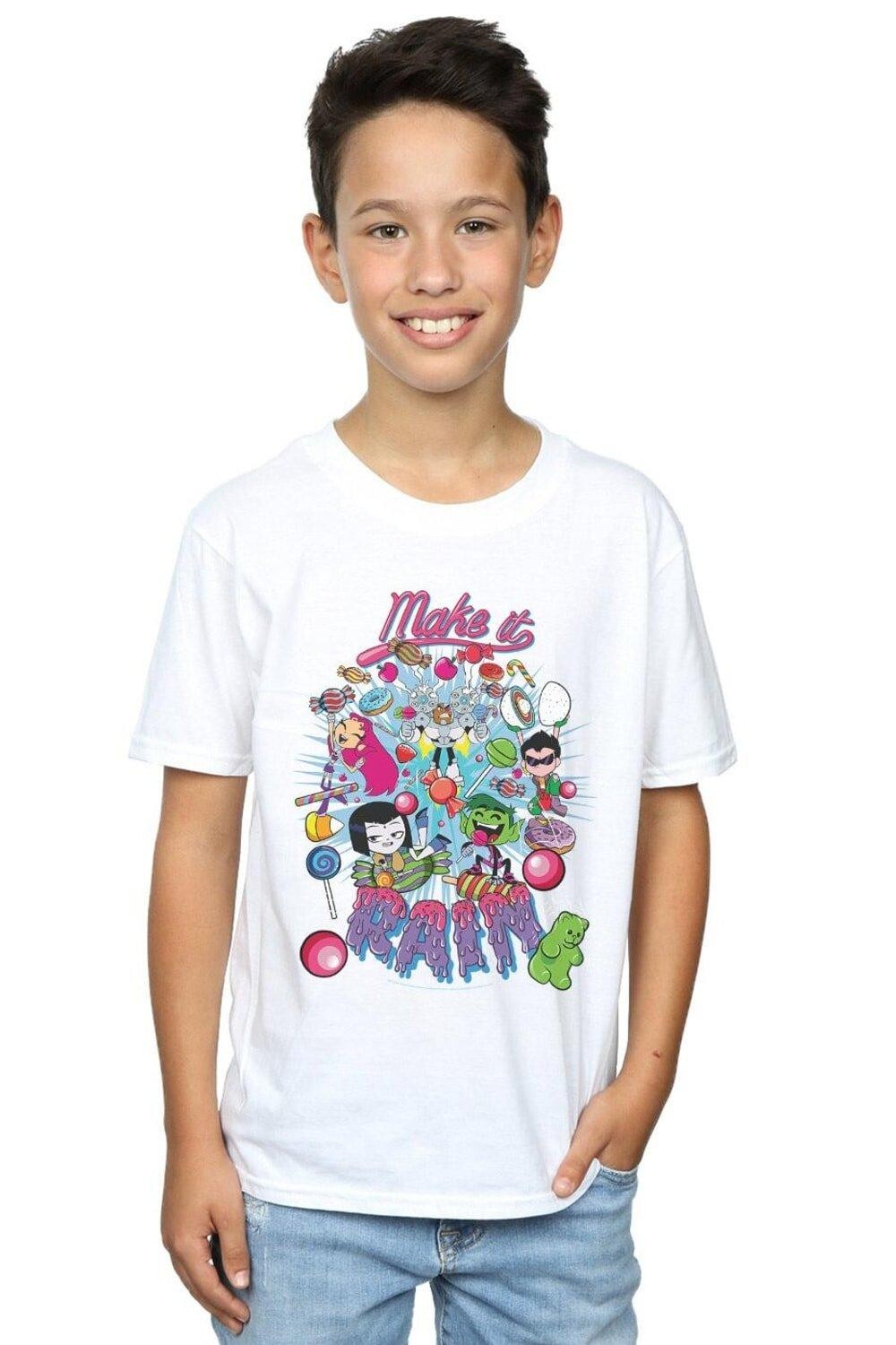 Футболка «Юные титаны, сделай дождь» DC Comics, белый
Футболка «Юные титаны, сделай дождь» DC Comics, белый