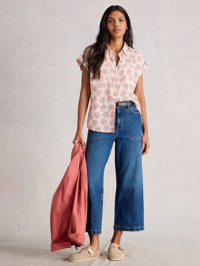 Футболка Ellie с абстрактным цветочным принтом White Stuff, Ivory/Multi
Футболка Ellie с абстрактным цветочным принтом White Stuff, Ivory/Multi