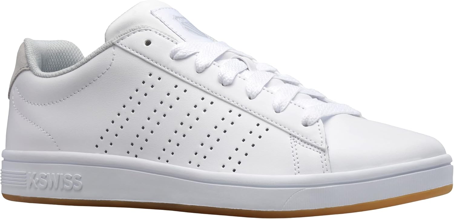 Мужские кроссовки K-Swiss Court Casper, белый/серый фиолетовый
Мужские кроссовки K-Swiss Court Casper, белый/серый фиолетовый