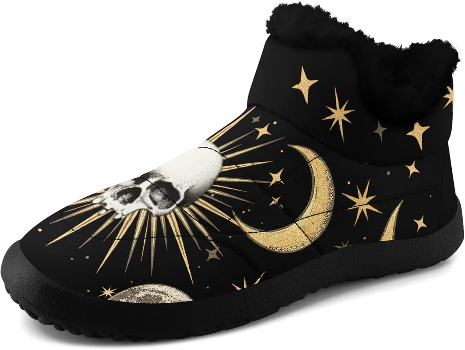 Готические зимние ботинки для женщин и мужчин с черепами и цветочным узором, стильные и комфортные, теплые ботильоны, с мягкой искусственной меховой подкладкой, снегоступы Awsole, белый/черный/желтый
Готические зимние ботинки для женщин и мужчин с черепами и цветочным узором, стильные и комфортные, теплые ботильоны, с мягкой искусственной меховой подкладкой, снегоступы Awsole, белый/черный/желтый