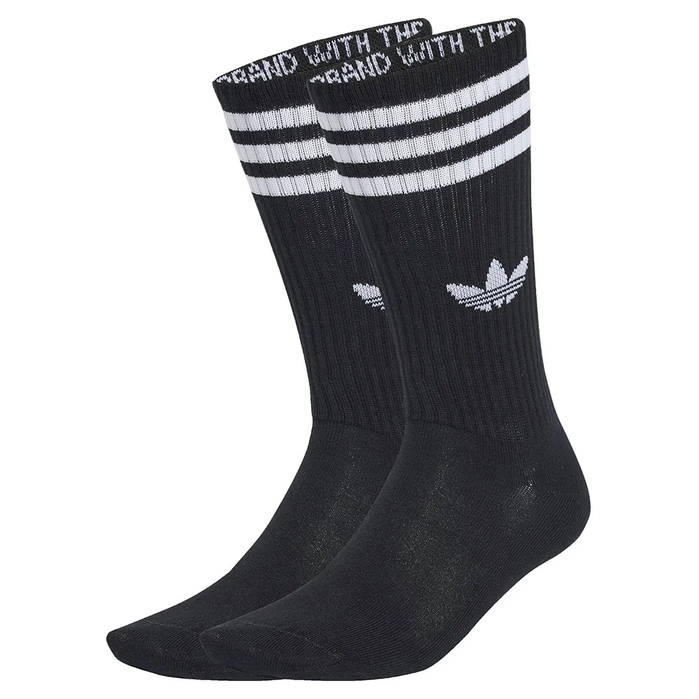 Носки 3 шт adidas Originals 3 Stripes High crew, черный 
Носки 3 шт adidas Originals 3 Stripes High crew, черный