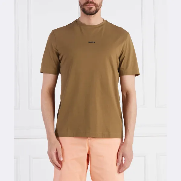 Футболка тчуп свободного кроя Boss, хаки
Футболка тчуп свободного кроя Boss, хаки