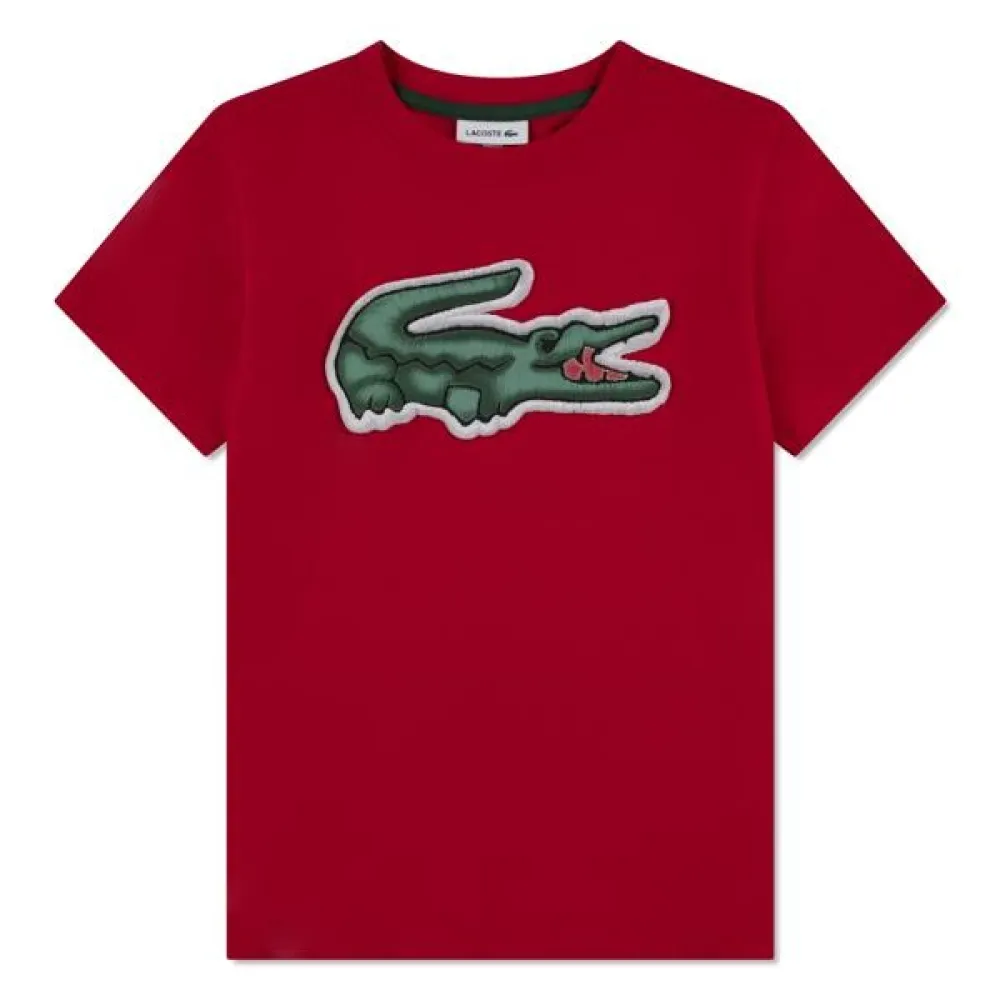 Футболка с коротким рукавом Lacoste Kids Puff, красный
Футболка с коротким рукавом Lacoste Kids Puff, красный