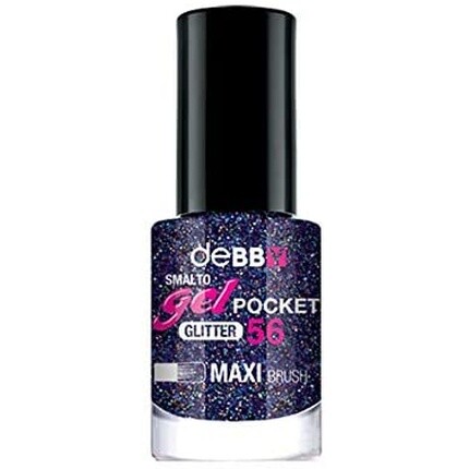 Pocket Gel Glitter 56 Maxi Кисть 4,5 мл, Debby
Pocket Gel Glitter 56 Maxi Кисть 4,5 мл, Debby