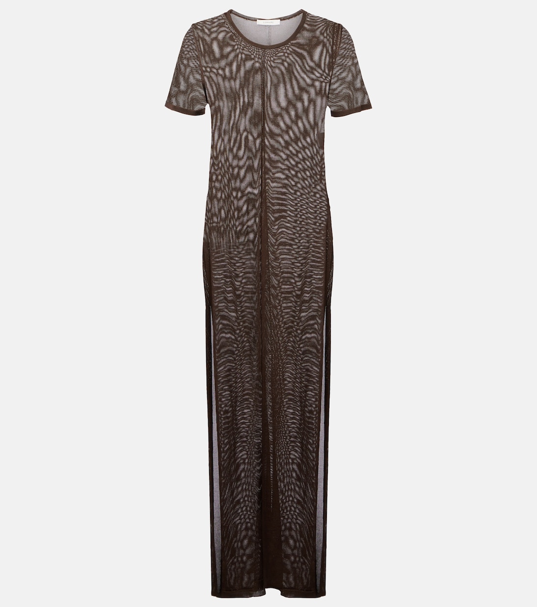 Полупрозрачное макси-платье Lemaire, коричневый
Полупрозрачное макси-платье Lemaire, коричневый
