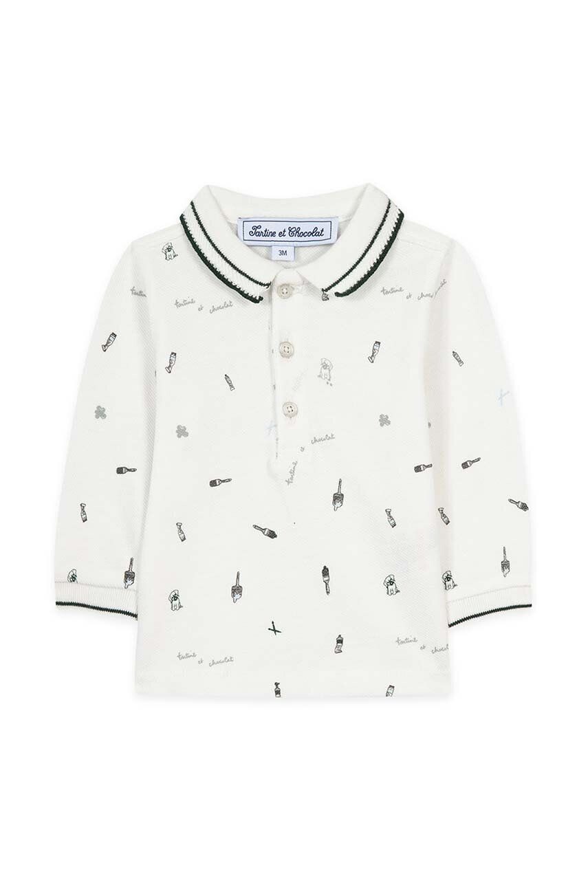 Хлопковая рубашка с длинными рукавами Tartine et Chocolat для мальчиков и девочек, зеленый
Хлопковая рубашка с длинными рукавами Tartine et Chocolat для мальчиков и девочек, зеленый