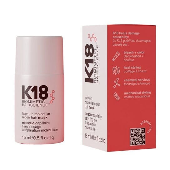 Веганская восстанавливающая и регенерирующая маска без смывания 15мл K18 Hair Mask
Веганская восстанавливающая и регенерирующая маска без смывания 15мл K18 Hair Mask