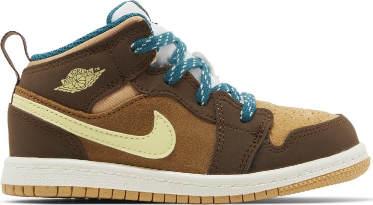 Кроссовки Air Jordan 1 Mid SE TD 'Cacao Wow', коричневый
Кроссовки Air Jordan 1 Mid SE TD 'Cacao Wow', коричневый