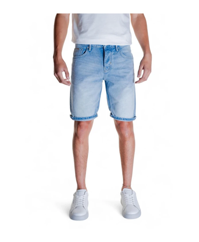 Синие простые хлопковые джинсовые шорты Antony Morato, синий
Синие простые хлопковые джинсовые шорты Antony Morato, синий