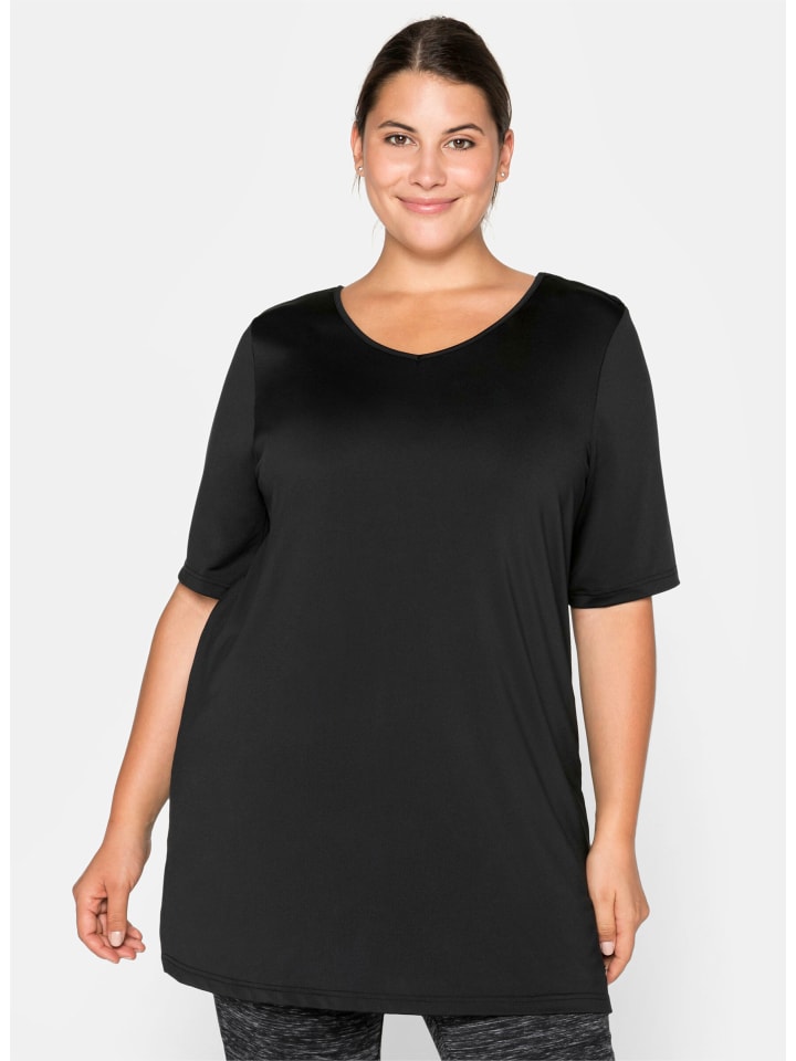 Футболка sheego, черный
Футболка sheego, черный