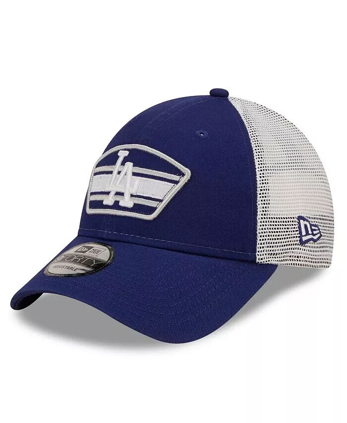 Мужская королевская белая бейсболка с логотипом Los Angeles Dodgers 9Forty Trucker Snapback New Era
Мужская королевская белая бейсболка с логотипом Los Angeles Dodgers 9Forty Trucker Snapback New Era