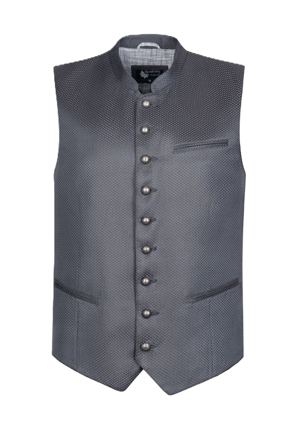 Жилет традиционный, воротник стойка, нагрудный карман, мужской Alpenfeeling, серый
Жилет традиционный, воротник стойка, нагрудный карман, мужской Alpenfeeling, серый