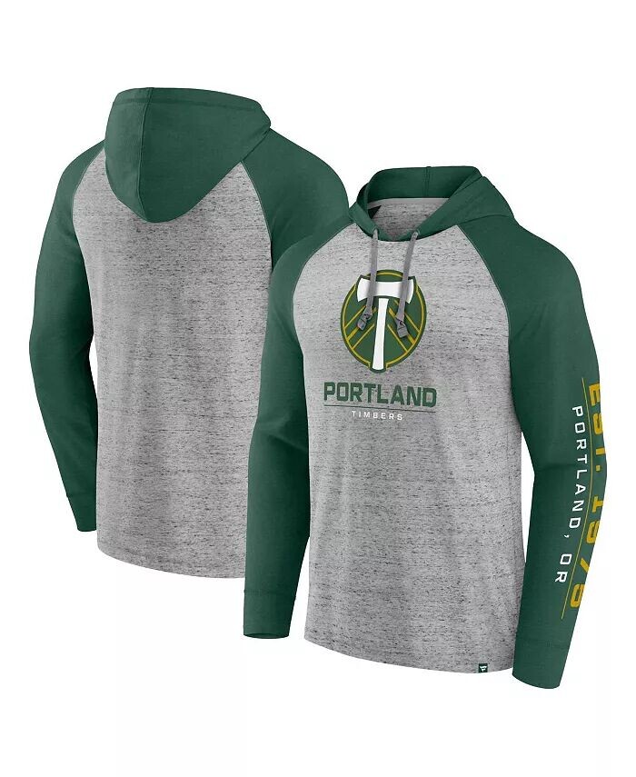 Мужская толстовка с капюшоном Steel Portland Timbers Deflection Raglan Fanatics
Мужская толстовка с капюшоном Steel Portland Timbers Deflection Raglan Fanatics