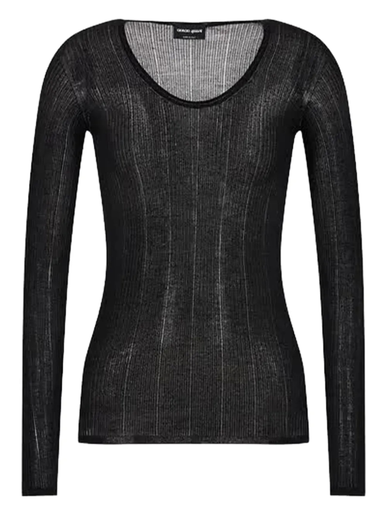 Кашемировый джемпер Giorgio Armani, черный
Кашемировый джемпер Giorgio Armani, черный