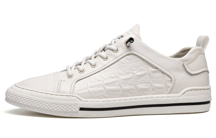 Кеды мужские, обувь для скейтбординга низкая белый Leaveland
Кеды мужские, обувь для скейтбординга низкая белый Leaveland