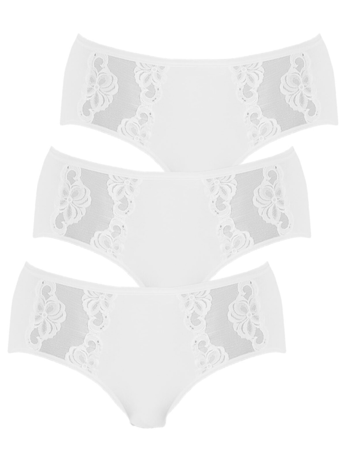 Трусы Nina von C. 3er Pack Hüft, белый
Трусы Nina von C. 3er Pack Hüft, белый