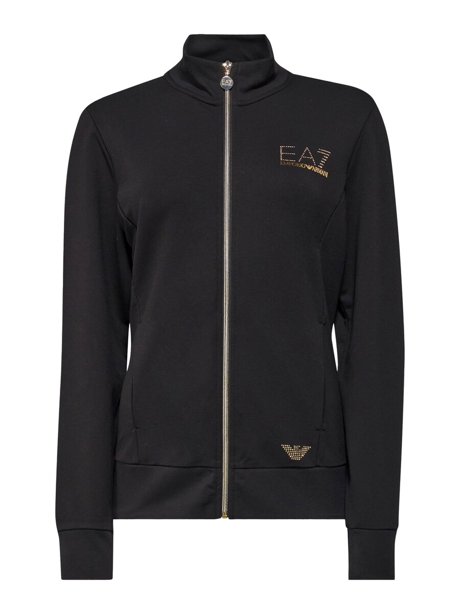 Толстовка с капюшоном на молнии EA7 Emporio Armani, черный
Толстовка с капюшоном на молнии EA7 Emporio Armani, черный