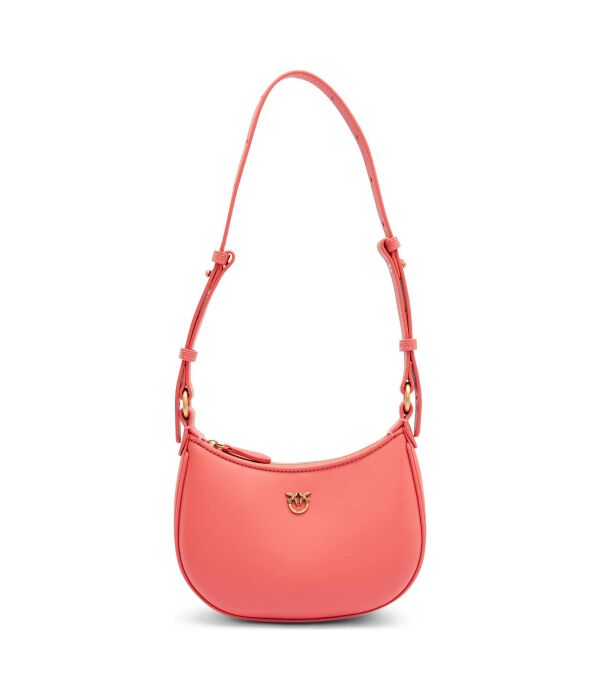 Кожаная сумка через плечо полумесяц, малышка Pinko, розовый
Кожаная сумка через плечо полумесяц, малышка Pinko, розовый