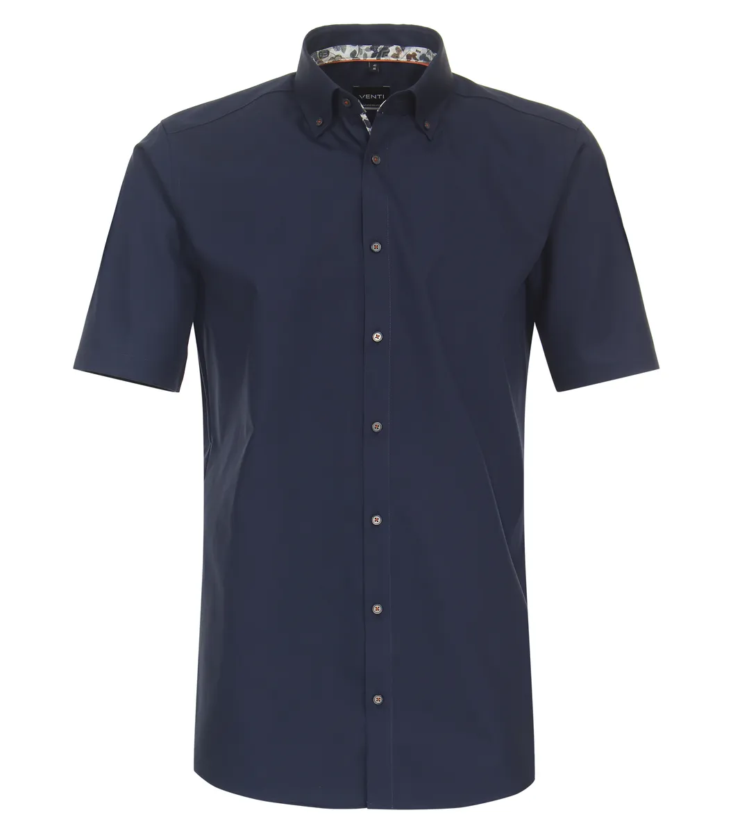 Деловая рубашка VENTI "Деловая рубашка VENTI с коротким рукавом однотонная", синий
Деловая рубашка VENTI "Деловая рубашка VENTI с коротким рукавом однотонная", синий
