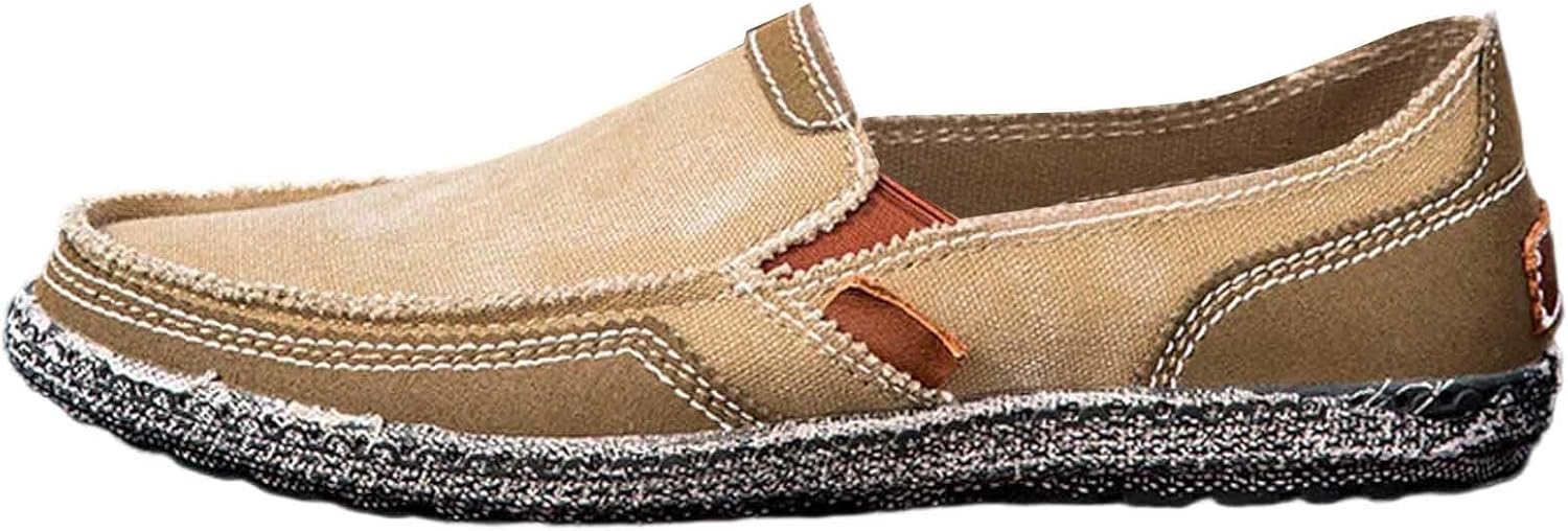 Мужские повседневные лоферы из холщовой ткани, дышащие, удобные, на плоской подошве, легкие, модные, для ежедневной носки Generic, хаки
Мужские повседневные лоферы из холщовой ткани, дышащие, удобные, на плоской подошве, легкие, модные, для ежедневной носки Generic, хаки