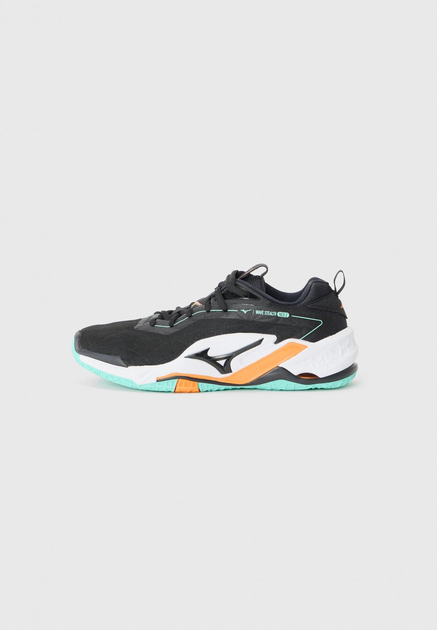 Кроссовки Mizuno WAVE STEALTH NEO 2, Black/Tangelo/Ice Green/Black
Кроссовки Mizuno WAVE STEALTH NEO 2, Black/Tangelo/Ice Green/Black