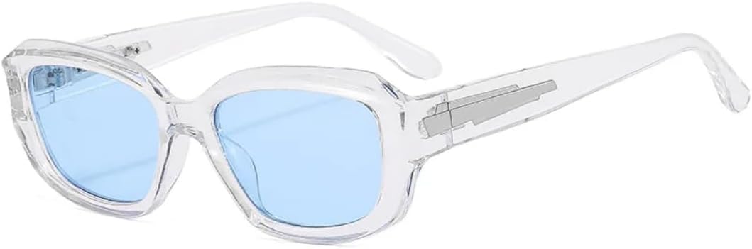 Ретро-модные панк-солнцезащитные очки для женщин и мужчин, классические винтажные, с защитой от УФ-излучения UV400, для вечеринок на открытом воздухе VFDHN, Transparent Blue
Ретро-модные панк-солнцезащитные очки для женщин и мужчин, классические винтажные, с защитой от УФ-излучения UV400, для вечеринок на открытом воздухе VFDHN, Transparent Blue