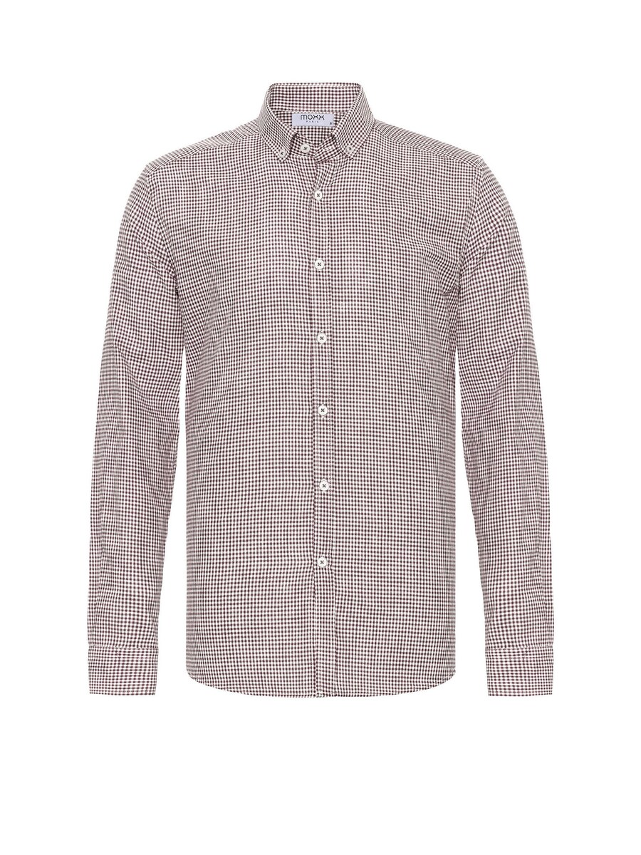 Рубашка на пуговицах классического кроя Moxx Paris, темно-коричневый
Рубашка на пуговицах классического кроя Moxx Paris, темно-коричневый