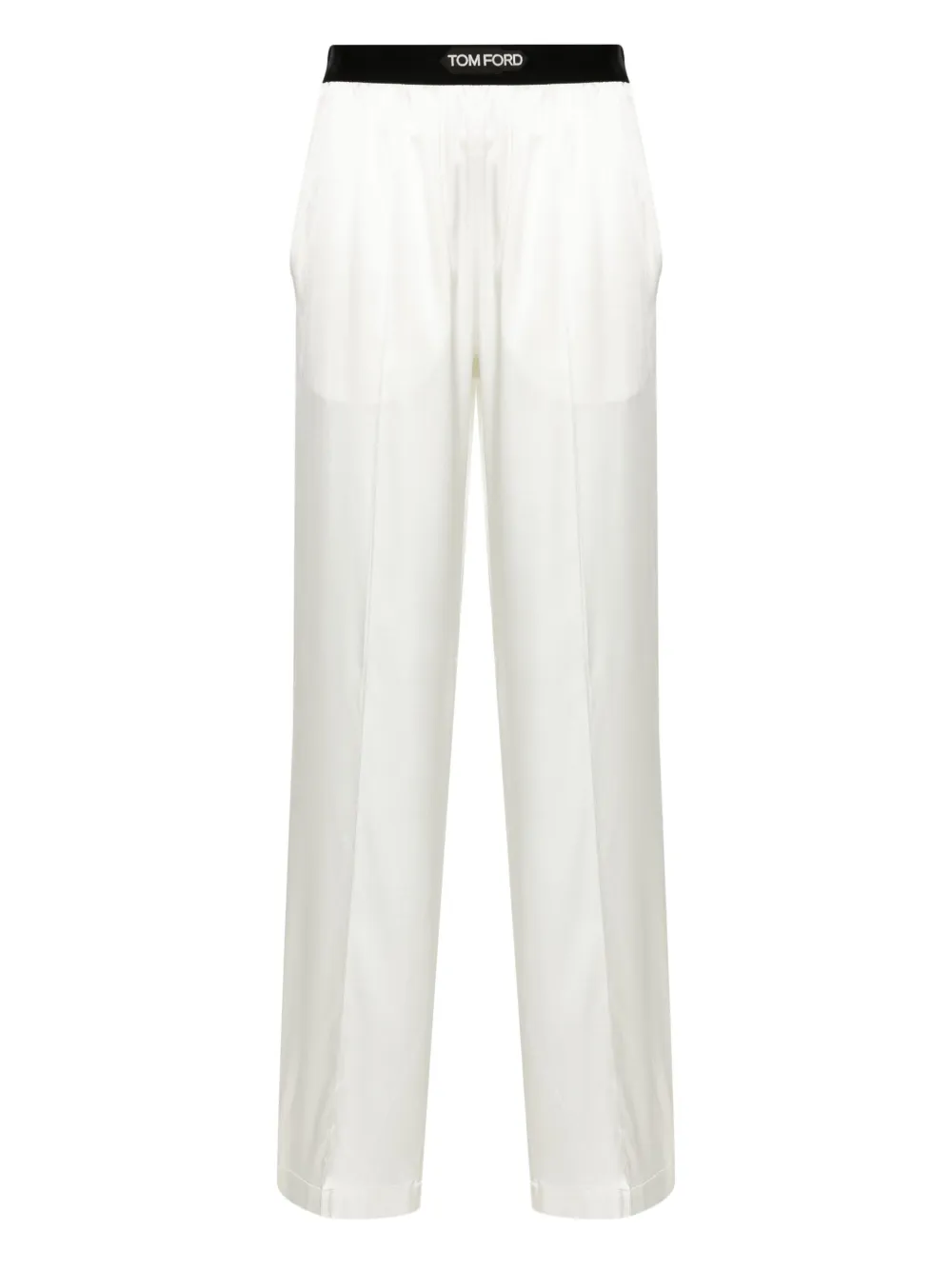 Пижамные брюки с бархатной отделкой TOM FORD, белый
Пижамные брюки с бархатной отделкой TOM FORD, белый