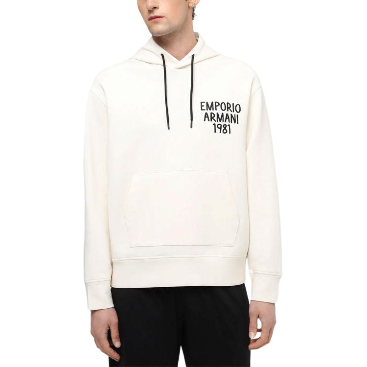 Emporio Armani Мужская белая толстовка
Emporio Armani Мужская белая толстовка