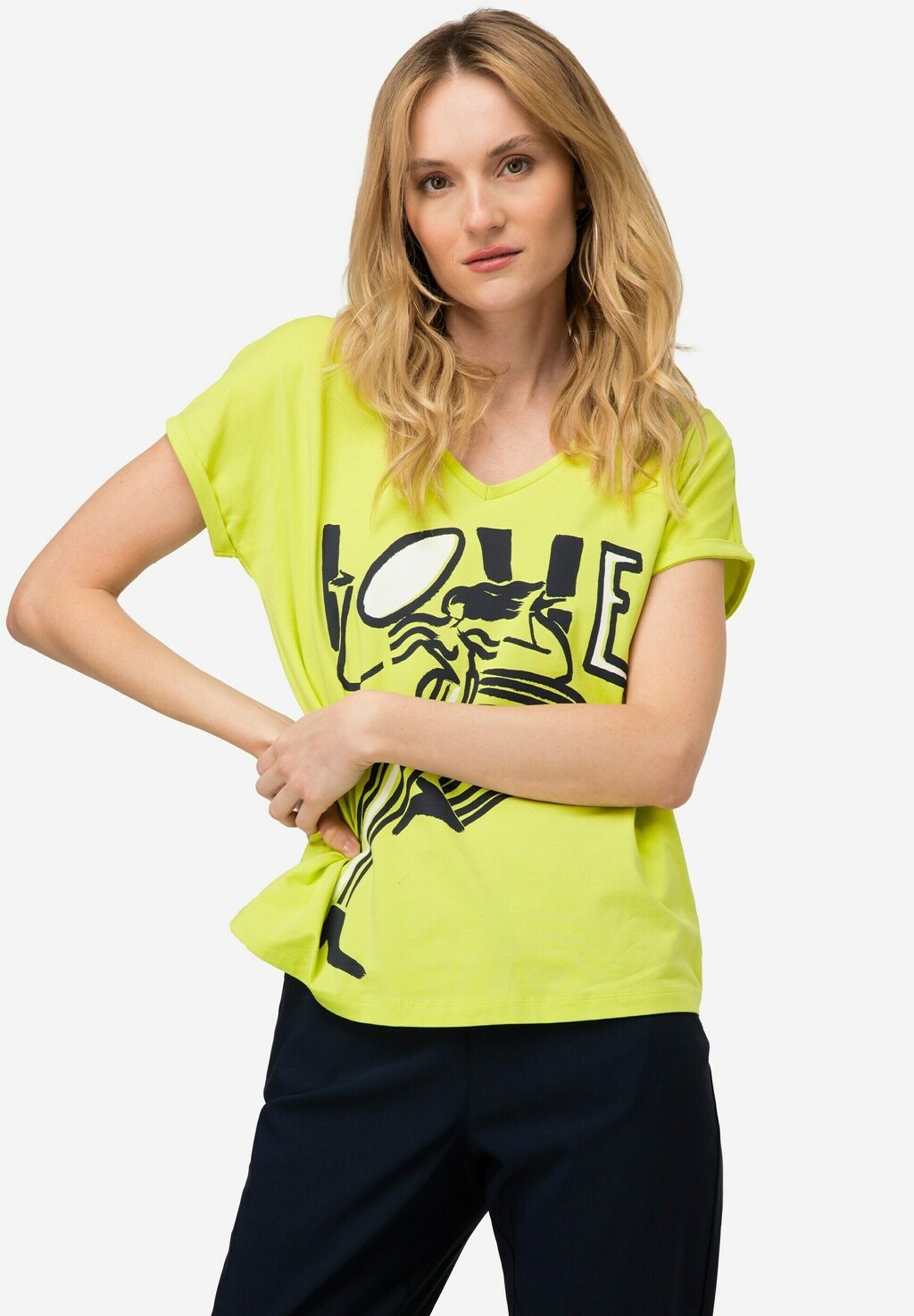 Футболка с принтом LAURASØN, цвет lemon green
Футболка с принтом LAURASØN, цвет lemon green