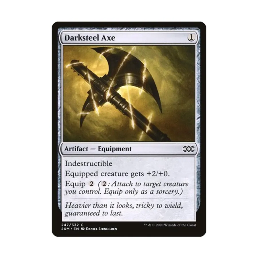 CCG Топор Темной стали (клавиша C), MTG - Double Masters
CCG Топор Темной стали (клавиша C), MTG - Double Masters