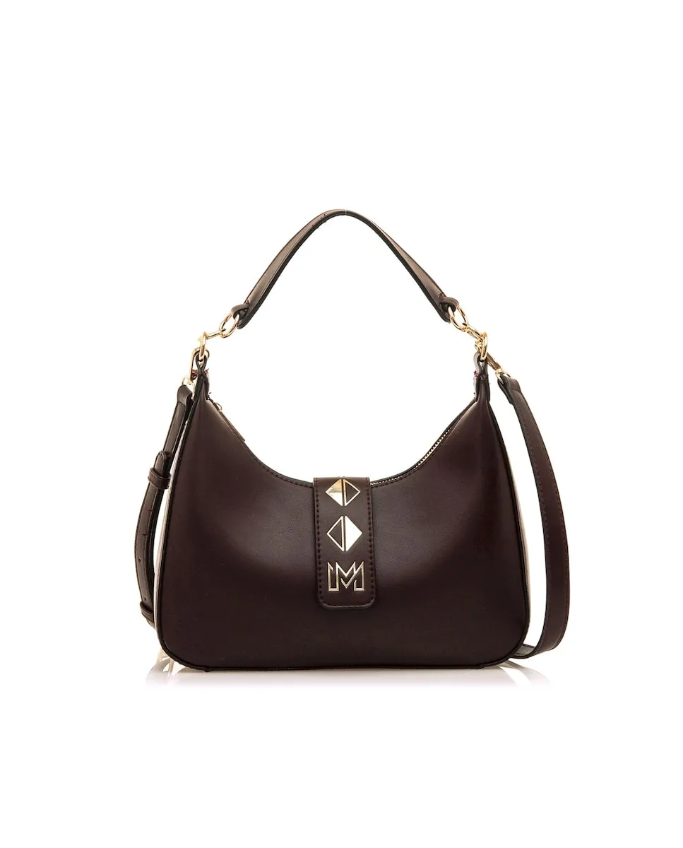 Женская сумка через плечо с двойной ручкой и золотистыми деталями Mariamare, красный
Женская сумка через плечо с двойной ручкой и золотистыми деталями Mariamare, красный