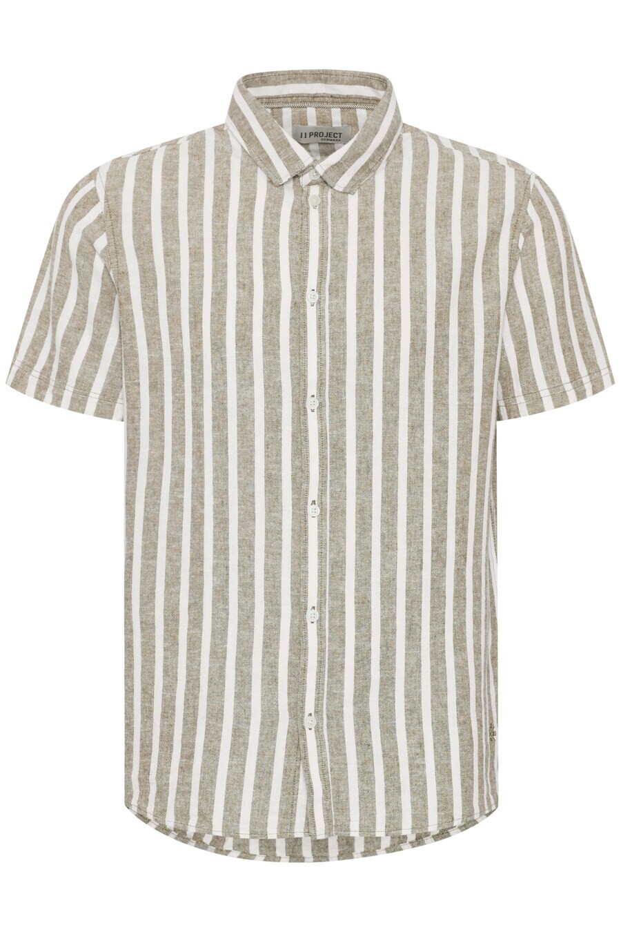 Рубашка на пуговицах стандартного кроя 11 Project PROCHY, светло-зеленый/белый
Рубашка на пуговицах стандартного кроя 11 Project PROCHY, светло-зеленый/белый