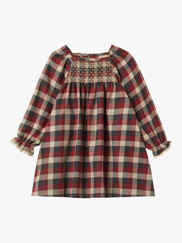 Детское хлопковое платье с длинными рукавами в клетку WHEAT, Red Blue
Детское хлопковое платье с длинными рукавами в клетку WHEAT, Red Blue