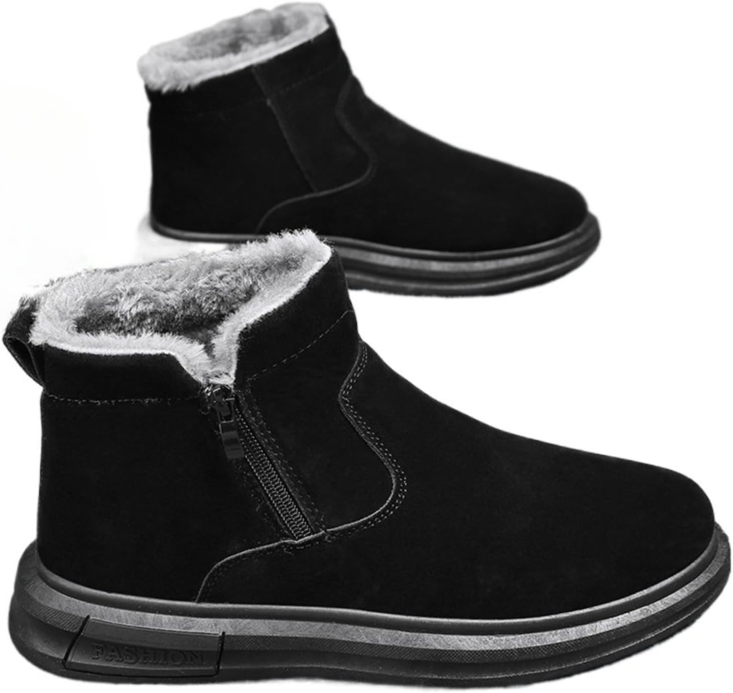Мужские термо-ботинки Azttoztto для снега, зимние утепленные противоскользящие ботинки с мягкой подкладкой, удобные с круглым носком, повседневные ботинки для холодной погоды, черный
Мужские термо-ботинки Azttoztto для снега, зимние утепленные противоскользящие ботинки с мягкой подкладкой, удобные с круглым носком, повседневные ботинки для холодной погоды, черный