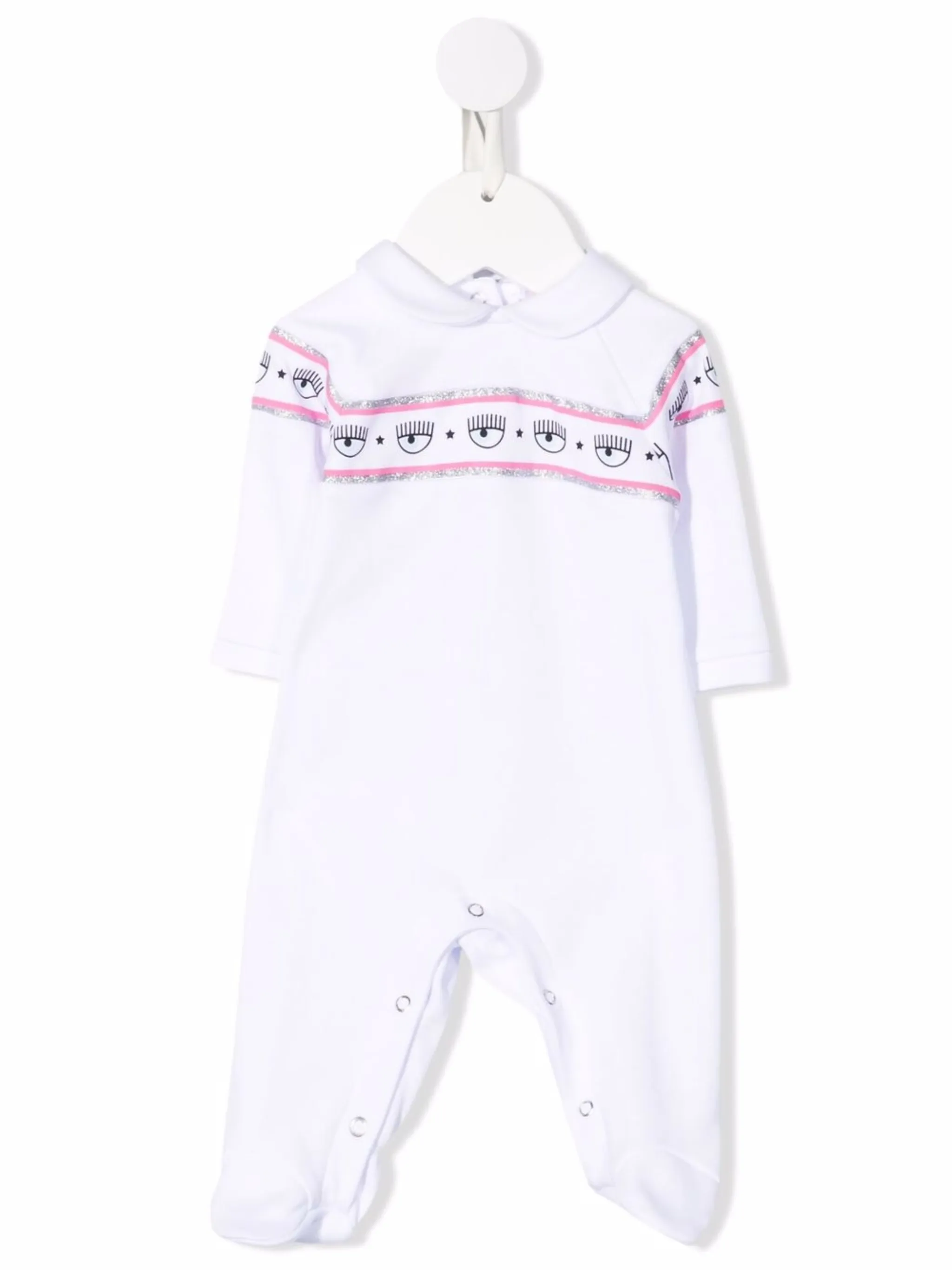 Пижама с логотипом Chiara Ferragni Kids, белый
Пижама с логотипом Chiara Ferragni Kids, белый