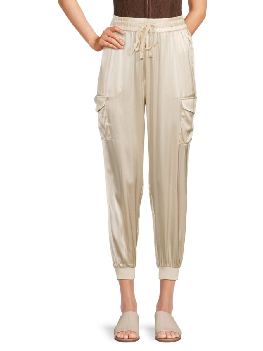 Спортивные брюки Elsie из шелковой смеси Cami NYC, цвет Cannoli
Спортивные брюки Elsie из шелковой смеси Cami NYC, цвет Cannoli