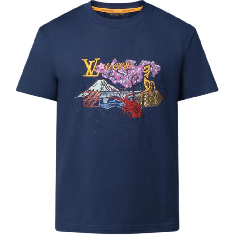 Вышитая футболка LOUIS VUITTON, синий
Вышитая футболка LOUIS VUITTON, синий