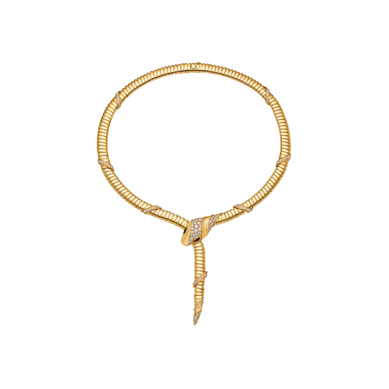 Ожерелье serpenti tubogas из желтого золота с бриллиантами - cl860266 BULGARI
Ожерелье serpenti tubogas из желтого золота с бриллиантами - cl860266 BULGARI