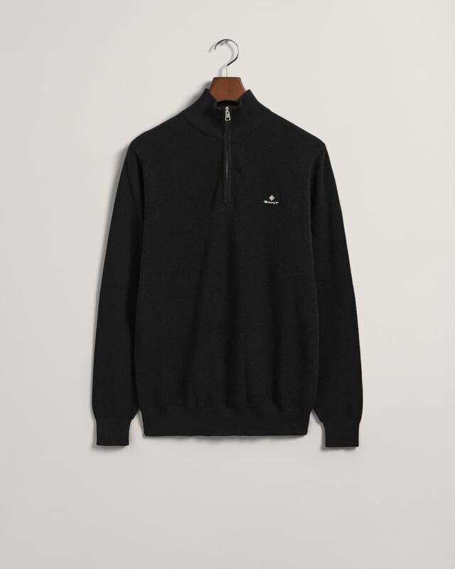 Мужская демисезонная куртка Sweat из хлопкового пике черного цвета с застежкой-молнией Gant, черный
Мужская демисезонная куртка Sweat из хлопкового пике черного цвета с застежкой-молнией Gant, черный