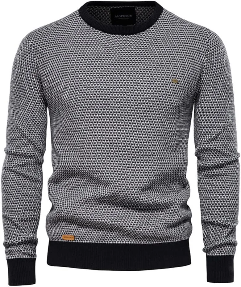 Мужской свитер Slim Fit с длинными рукавами JMKEY
Мужской свитер Slim Fit с длинными рукавами JMKEY