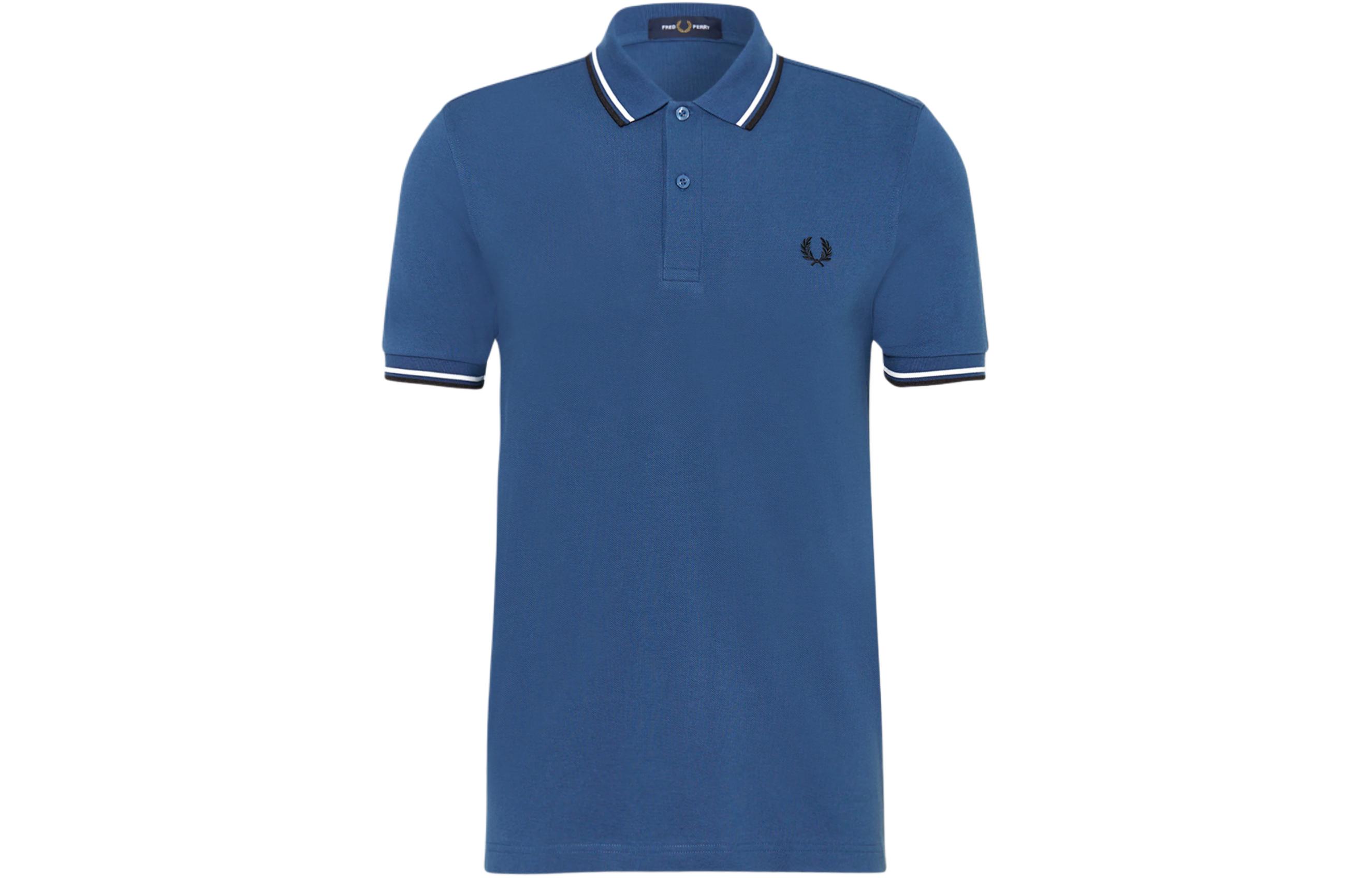 Поло с вышитым лавровым венком FRED PERRY, синий
Поло с вышитым лавровым венком FRED PERRY, синий