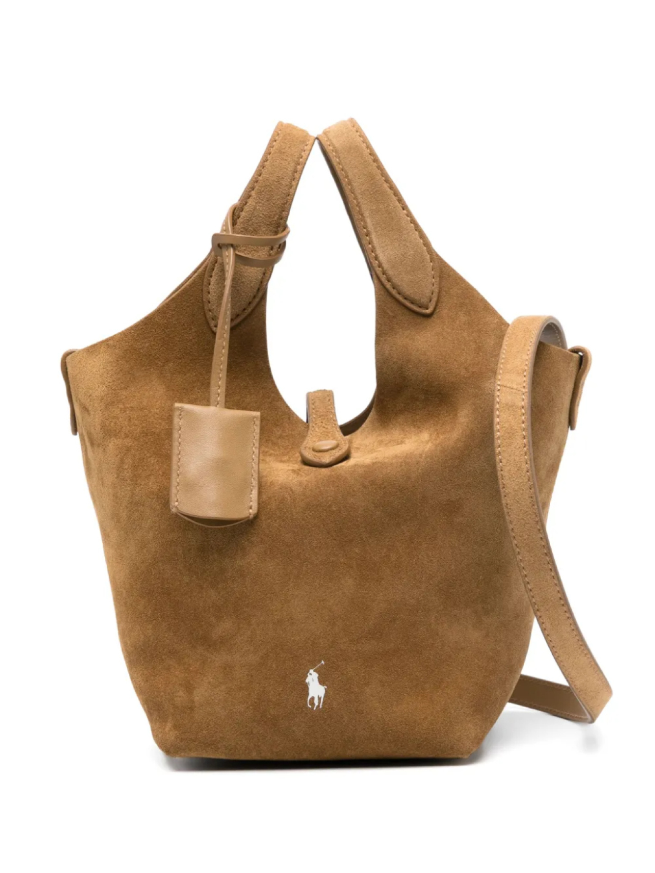 Polo Ralph Lauren замшевая сумка-ведро, коричневый
Polo Ralph Lauren замшевая сумка-ведро, коричневый