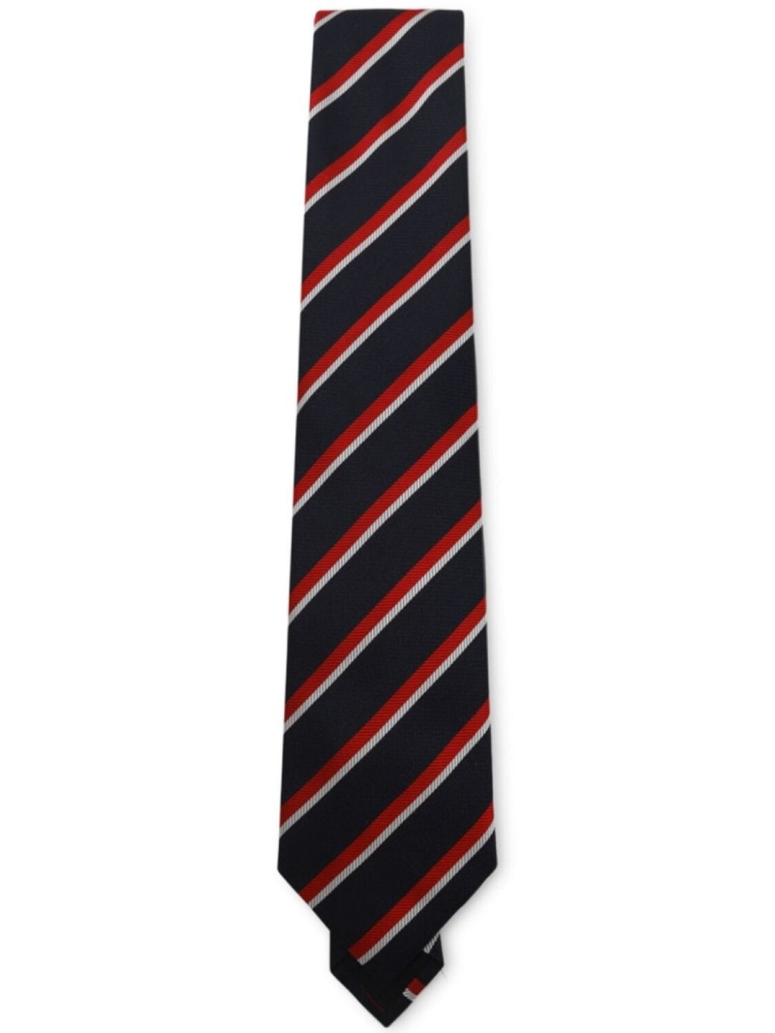 Полосатый жаккардовый галстук Zegna, синий
Полосатый жаккардовый галстук Zegna, синий